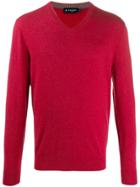Hackett Slim-fit Knit Sweater - Red