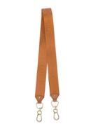 See By Chloé Logo Embossed Bag Strap - Brown