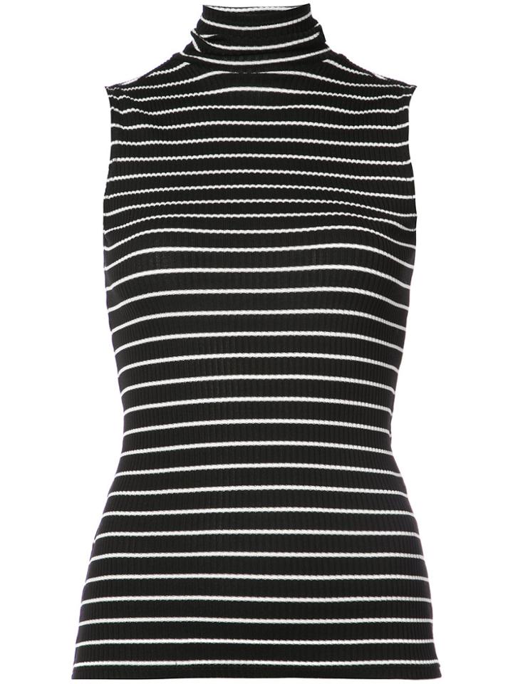 Derek Lam Sleeveless Turtleneck Top - Black