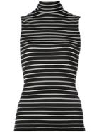 Derek Lam Sleeveless Turtleneck Top - Black