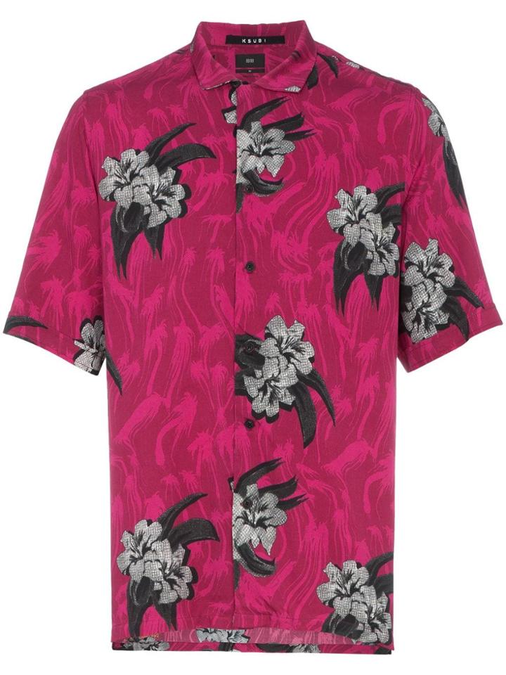 Ksubi Acid Vacay Shirt - Pink & Purple