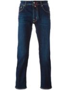 Jacob Cohen Slim Fit Jeans, Men's, Size: 30, Blue, Cotton/spandex/elastane