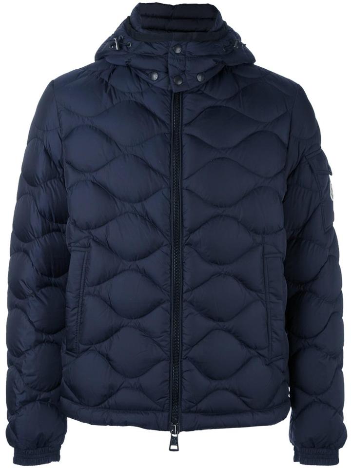 Moncler Morandieres Padded Jacket - Blue