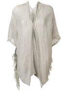 Forte Forte Open Front Cardigan - Neutrals