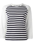 Comme Des Garçons Comme Des Garçons Three-quarter Sleeve T-shirt, Women's, Size: Xs, Blue, Cotton