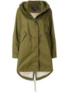 Woolrich Zipped Parka Coat - Green