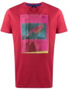 Ps Paul Smith Bird Photo T-shirt - Red