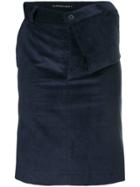 Y / Project Corduroy-style Skirt - Blue