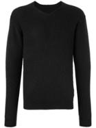 Kazuyuki Kumagai Slim Fit Sweater - Black
