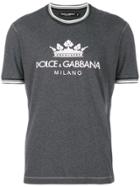Dolce & Gabbana King Logo T-shirt - Grey