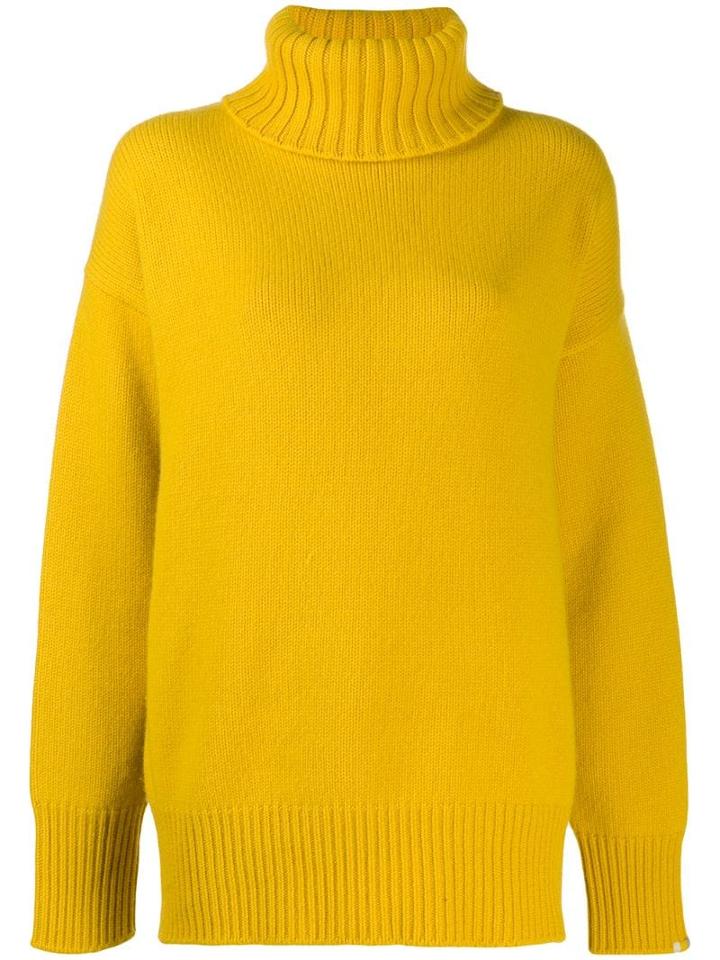 Extreme Cashmere Nº20 Oversized Roll Neck Jumper - Yellow