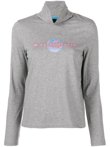 Mih Jeans Heaven Turtleneck Top - Grey