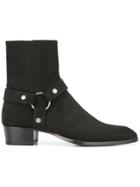 Saint Laurent Classic Wyatt 40 Ankle Boots - Black