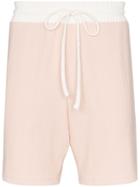 Prévu Contrast Waist Shorts - Pink