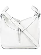 Loewe Adjustable Strap Shoulder Bag, Women's, White, Leather