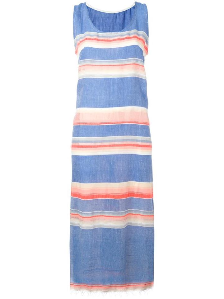 Lemlem Elsi Tank Dress, Women's, Size: Small, Blue, Cotton/acrylic