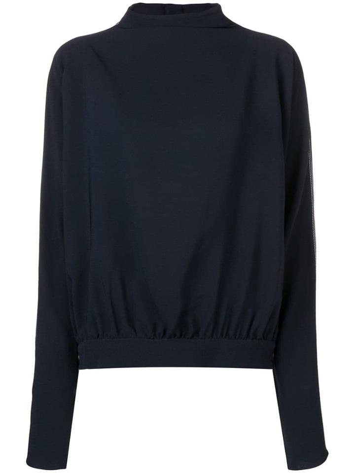 Marni Stand-up Collar Jumper - Blue