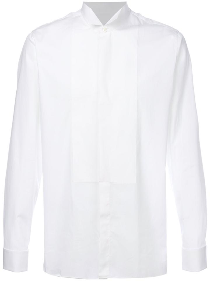 Z Zegna Upturned Collar Shirt - White