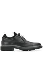 Tod's Mesh Panel Derby Shoes - Black