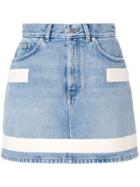 Givenchy Stripe Detail Skirt - Blue