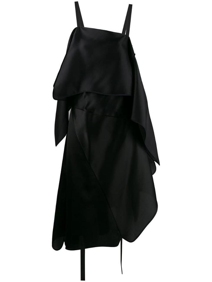 Nina Ricci Layered Asymmetric Dress - Black