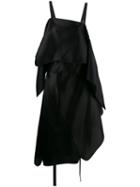 Nina Ricci Layered Asymmetric Dress - Black