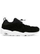 Puma Blaze Of Glory Soft Sneakers, Men's, Size: 6.5, Black, Calf Suede/neoprene/rubber