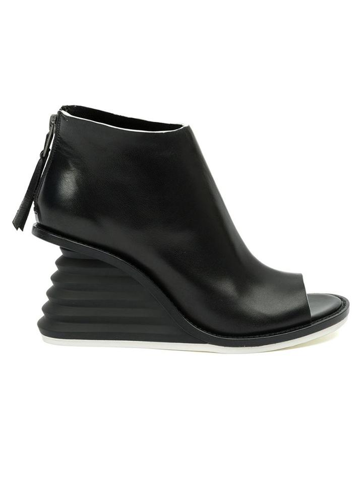 Premiata Open Toe Ankle Boots
