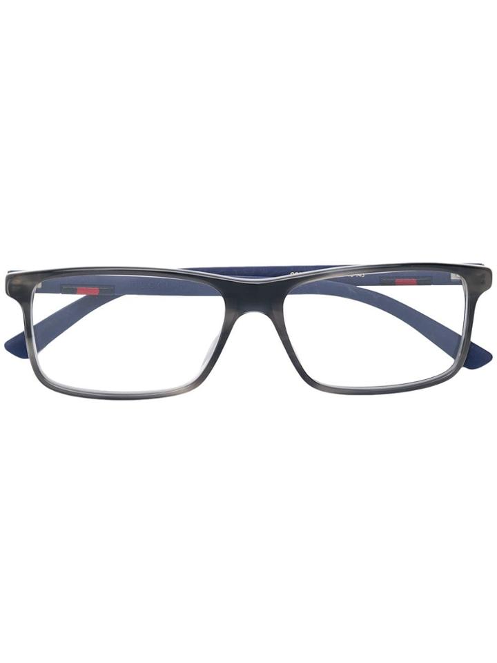 Gucci Eyewear Rectangular Glasses - Grey