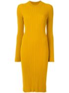 Maison Margiela Ribbed Knit Dress - Yellow & Orange