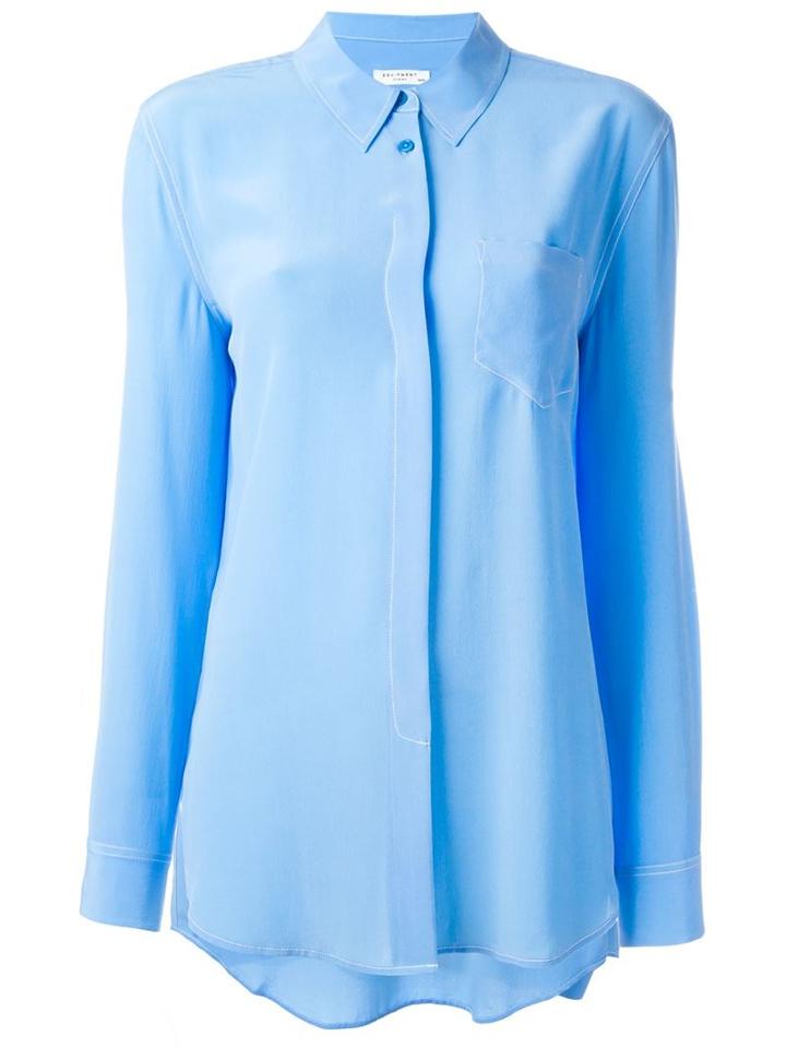 Equipment Contrast Stitch Shirt