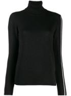 Iceberg Logo Stripe Jumper - Black