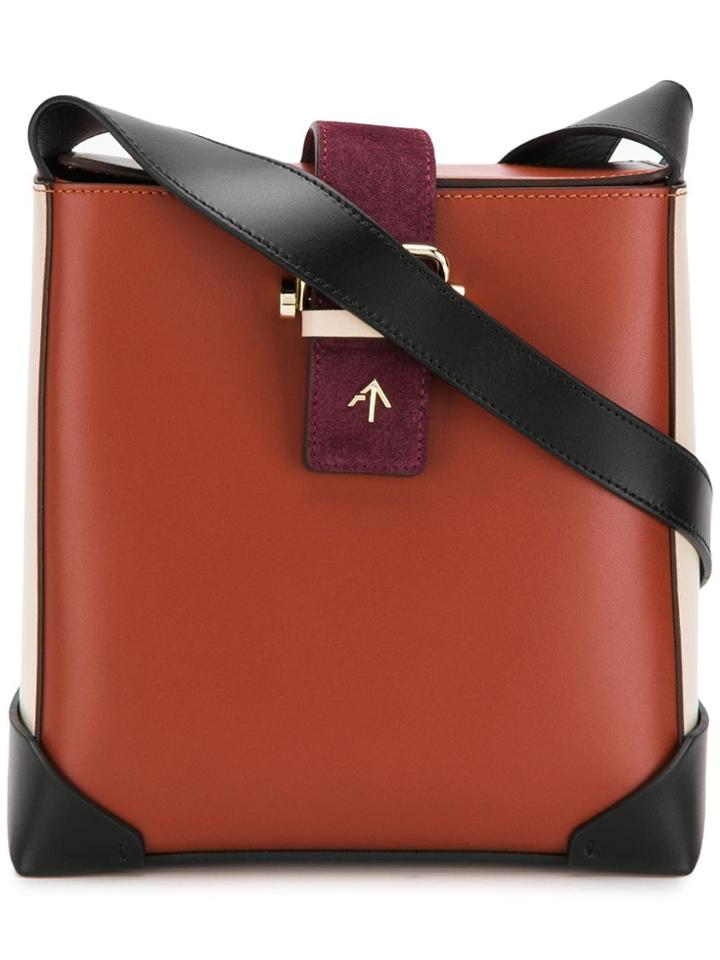 Manu Atelier Trapeze Combo Bag - Brown