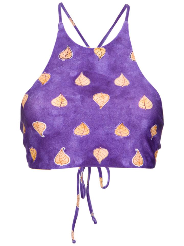 Sissa Teresa Bikini Top - Pink & Purple