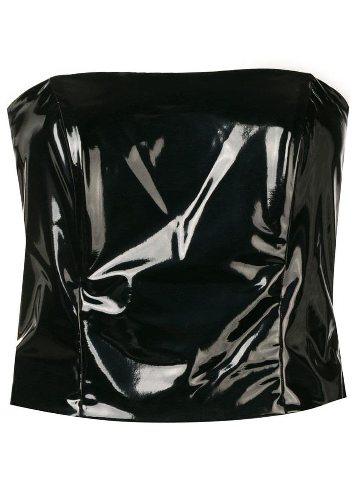 Federica Tosi Strapless Top - Black