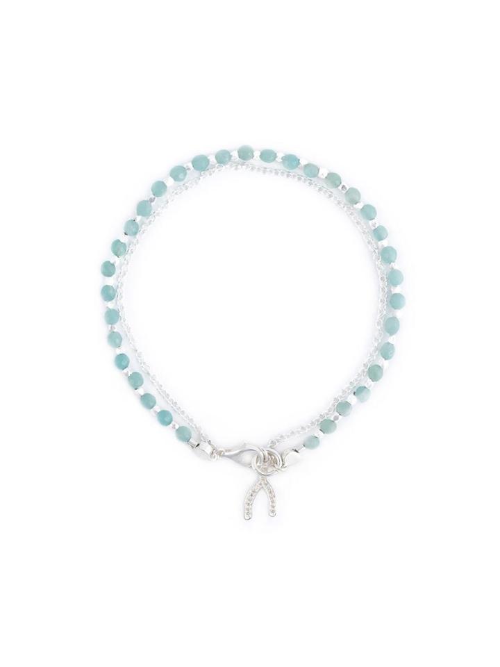 Astley Clarke 'wishbone Biography' Bracelet - Green