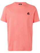 Ps By Paul Smith Logo Print T-shirt, Men's, Size: Medium, Pink/purple, Cotton