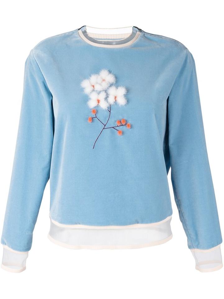 Fendi Fendi Fs672389x F05cp Cotton/spandex/elastane