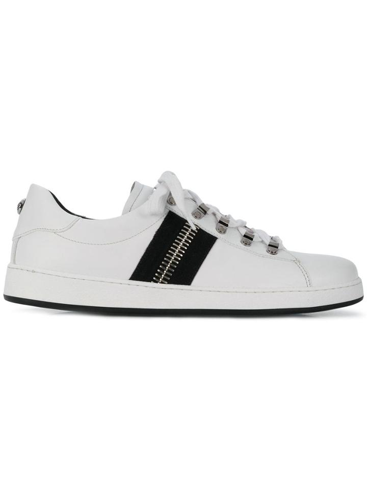 Balmain Low Top Trainers - White
