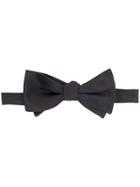 Dell'oglio Layered Bow Tie - Black