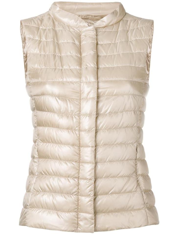 Herno Puffer Jacket, Women's, Size: 38, Nude/neutrals, Polyamide/feather Down