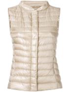 Herno Puffer Jacket, Women's, Size: 38, Nude/neutrals, Polyamide/feather Down