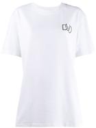Natasha Zinko Beach Trash Print T-shirt - White