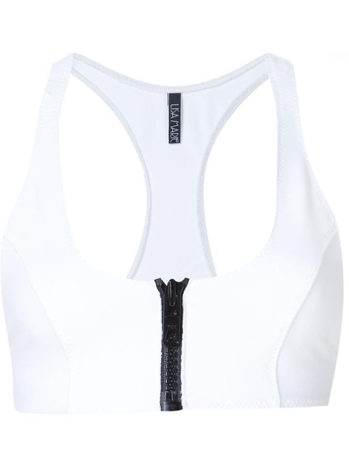 Lisa Marie Fernandez Bicolour Bikini - White
