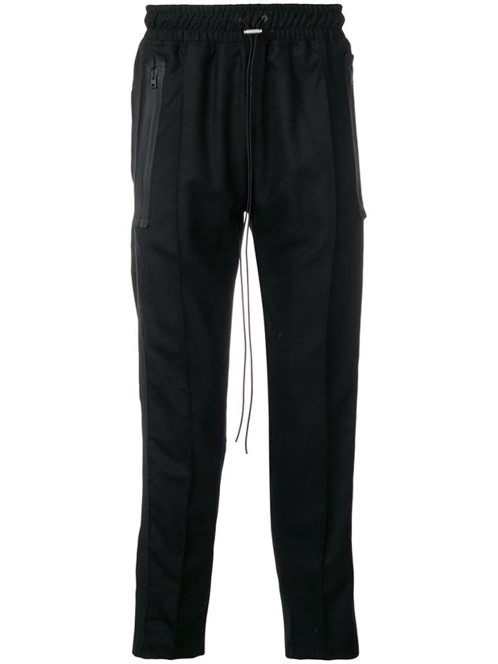 Represent Structured Tailored Trousers - Black