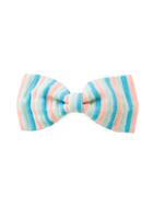 Hucklebones London Beach Striped Bow Hairclip, Girl's