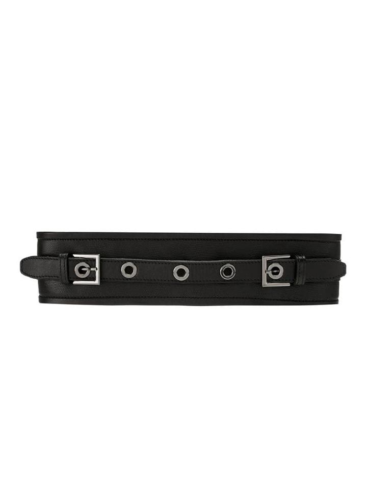 Tufi Duek Buckle Belt - Black