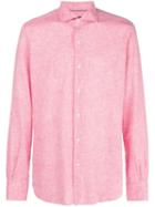 Orian Plain Button Down Shirt - Pink