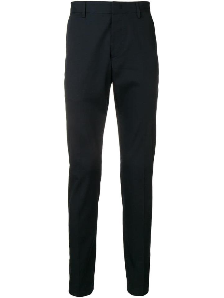 Lanvin Side Stripe Trousers - Blue