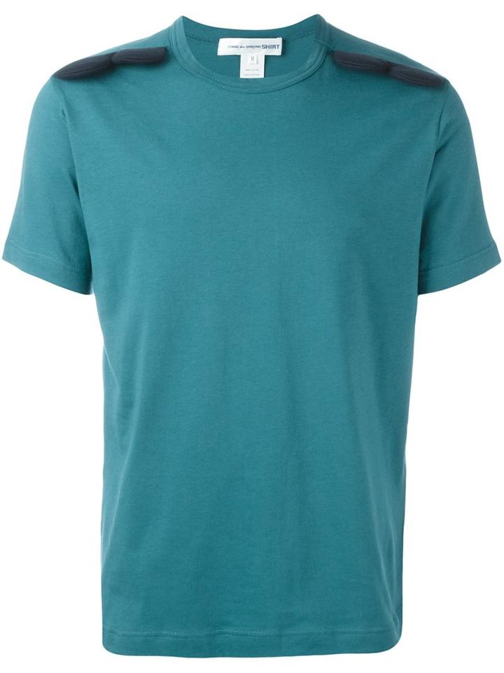 Comme Des Garçons Shirt Scalloped Panel T-shirt